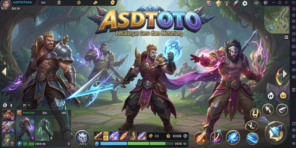 Tangkapan layar utama ASDTOTO dengan gameplay MMORPG yang memukau.
