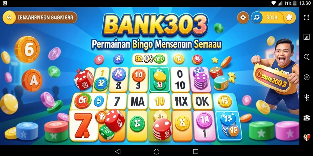 Tangkapan layar BANK303 menunjukkan suasana seru permainan Bingo.