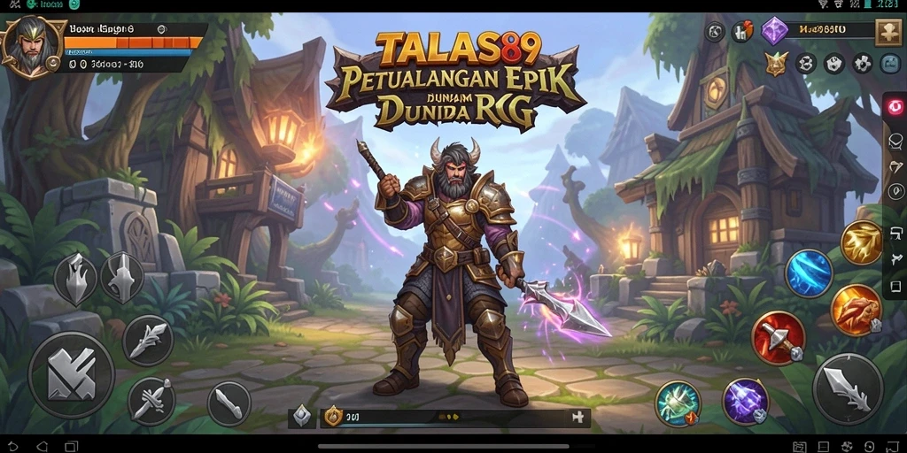Tampilan gameplay RPG yang menarik dan penuh aksi.